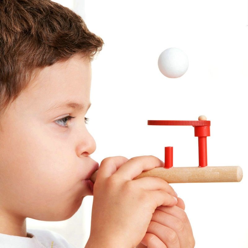 Blowing Balls Magic Suspension