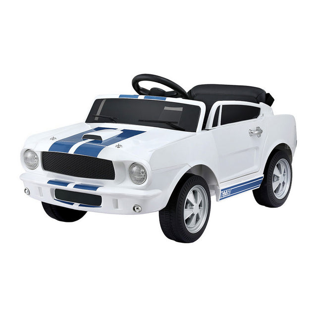 Kids Electric Ride On Car Licensed GT350 Remote White
