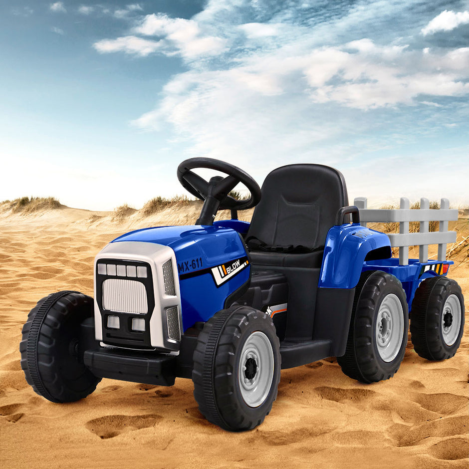 Ride Onr Tractor 12V Blue