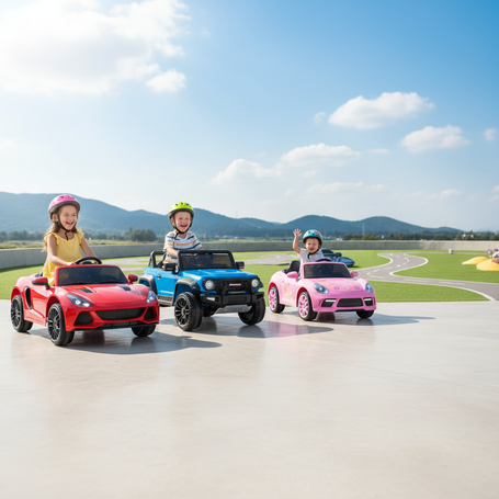 NEWSLETTER BACKGROUND PICTURE FOR RIDE ON ELECTRIC CAR SHOP